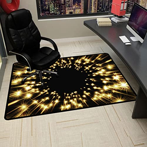 Floor Protector Chair Mat 80*140cm Gaming Chair Mat Floor Anti-Slip Gaming Chair Mats Hard Floor Non-Slip Office Chair Mat For Low Pile Carpet Protector Desk Chairmats Office Floor Protector Mat