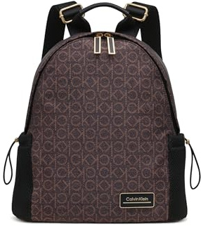Calvin Klein Damen Jessie Organisationsrucksack, Braun/Khaki/Schwarz, Einheitsgröße (5er Pack)
