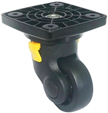 AYKANING Ersatzrollen FüR Koffer,Kofferrollen Ersatzrollen Gepäckzubehör Trolley-Gepäck-Hartgehäuse-Rollen abnehmbare stumme verschleißfeste Universalräder