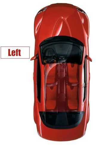 SPYKEY Auto-Rücklicht Für Golf 7 2013-2017,wasserdichte Bremslicht Blinker Kontrollleuchte Warnsignallampe Auto Zubehör,C-Left-Outside