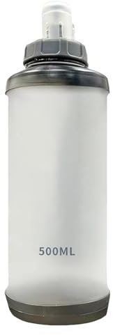 Bouteille d'eau de course pliable | Gourde pliable légère pour le ski, la randonnée, l'escalade