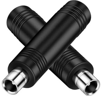 2 Stück DC7909 auf DC8020 Adapter, DC7909 Buchse auf DC802O Stecker, Adapter, kompatibel mit Jackery Explorer 1500 2000 Serie, geeignet für 8 mm Anschlüsse für Solarpanel RV tragbare Kraftwerke