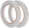 DELORIGIN 2 rouleau 40 m de Ruban Adhésif Conducteur Double Face Argenté de 10mm X 20 m Ruban de Blindage Élevé Fibre Collante pour Blindage EMI Enroulement de Faisceau de Câbles