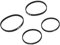 Transmission Belt Transmission Drive Belt 4pcs Vacuum Cleaner Drive Belt 203-6688 & 203-6804 For Bissell For Proheat 2X 1383 3930 8930 9200 9300 9400 73H5 30K7