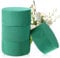 Gjinxi 4 Stück Runde Blumensteckschaum Nasssteckschaum Set Steckschwamm für Steckmasse Blumenarrangements Floristenschaumstoffzubehör für Hochzeitsgangblumen-Partydekoration (10 x 4 cm)