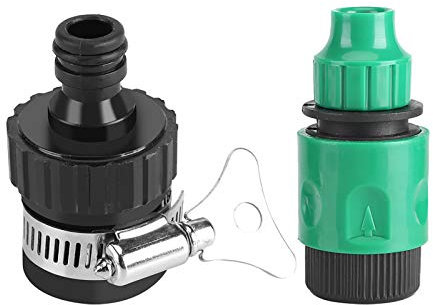 di Irrigazione a Goccia Werg 25 × 17 × 10 25M Impianto di Irrigazione Automatica Tubo da Giardino Fai da Te di Irrigazione a Goccia con Kit Timer