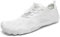SAGUARO Hombre Mujer Minimalistas Zapatillas de Trail Running Ligeras y Respirable Zapatos Descalzos Gym Playa Calzado de Deportes Acuaticos para Correr Senderismo, Blanco, 38 EU
