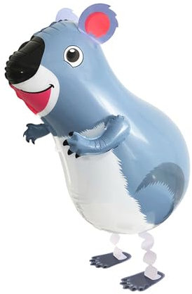 Nine San Walking Koala Luftballons Airwalker Koala Folienballon Koalabär Ballon Australien Waldtier Deko
