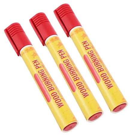 Stylo Brûlant Marqueur Bricolage Stylo Pyrogravure à Bois en Bois Marqueur en Cuir Stylo Conception Marqueur de Peinture Marqueur Permanent Outils de Combustion du Bois