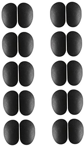 Ipetboom 20paare Nasenpads Für Brillen Rutschfeste Und Bequeme Augenpads Für Sonnenbrillen Und Vollrahmenbrillen Für Brillenträger Selbstklebend Komfortable