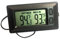 Termometro per auto ABS portatile Mini LCD Termometro digitale esterno interno per auto