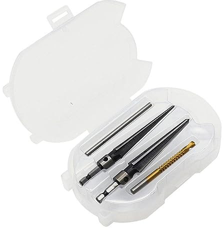 Sirxlevcy 1 Satz Handgehaltene, Konische Reibahlen, Wie Abgebildet, Konische Reibahlen für Brückenstiftlöcher, Maschinenbauer-Gitarrenbauer-Werkzeuge