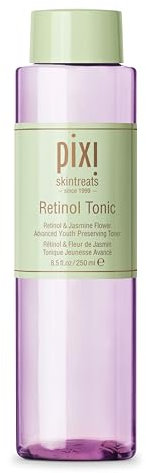 Pixi Retinol-Tonikum, glättendes und straffendes Gesichtswasser, angereichert mit Peptiden zur Förderung der Kollagenproduktion, verjüngendes Gesichtswasser für jeden Tag, 250 ml 8,5 fl oz