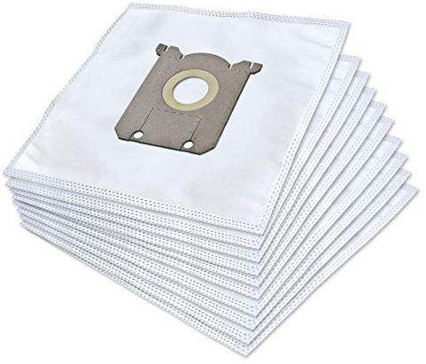 Invest - Staubsaugerbeutel Ersatz, Filtertüten Beutel Kompatibel mit AEG AE 7300…7399 Oxygen+, AEC..., AirMAX, AMX…Maximus, AO…Oxygen+, AOS..., AVG..., AVQ..., GR 200 - Weiß, 10 Stück