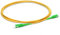 Cable de Fibra Óptica Monomodo compatible Router FTTH - 9/125 OS2 - SC/APC-SC/APC Simplex (5 M)