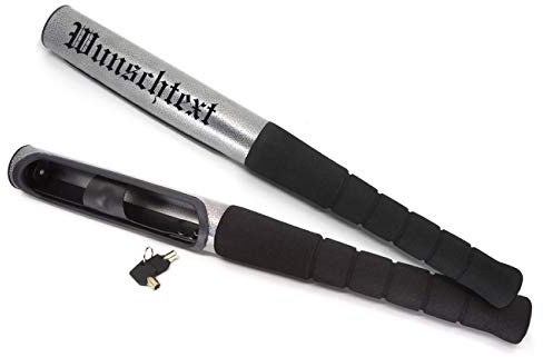 Wunschtext Lenkradschloss im Baseballschläger Design legal im Auto witzige Diebstahl Security