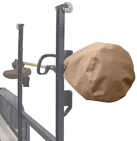 Chuanke Trimmer Cover 100% Waterproof 600D Oxford Fabric fits Most Echo, STIHL, Husqvarna and Others Alike String Trimmers (Brown)