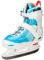 Firefly Unisex Jugend Flash IV Eishockeyschuhe, White/Turquoise/Red, 37