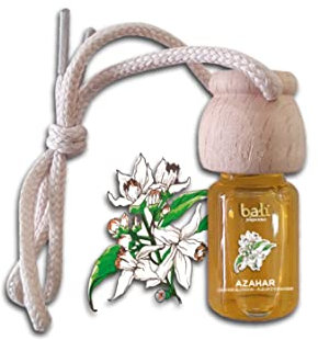 Bali fragancias Ambientador de coche AZAHAR 6 ml 0% alcohol, absorbe el mal olor de tu vehículo