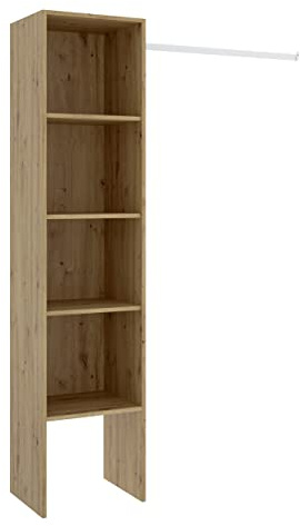 DEKIT GRUPO RIMOBEL Suit Kleiderschrank, aus Holz, Nordic, 186 x 138 x 40 cm