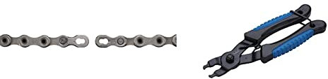 SHIMANO CN-HG601 Bicycle Chain Silver 116 Links & BBB Cycling Chain Link Removal Tool 7-12 Speed I Chain Link Pliers I Chain Delinker For Road And MTB I Chain Pliers I LinkFix BTL-77