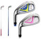 Left-handed Golf Irons for Kids Boys & Girls - Junior No. 7 / No. 9 Golf Club Irons Golf Sports Equipment (Pink for 9-12Y,#9)