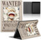 Custodia Cover per Apple iPad Air (2020)/Air 4/Air 5 2022 10.9'' Anime Zoro Gear 5 Nika Tablet con Supporto Protettiva Multi-Angoli Regolabile Sottile Antiurto Holder Flip in pelle PU