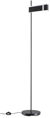 Paulmann 79988 LED Stehleuchte 3-Step-Dim Jagun 2700K 1250lm 20,4W Anthrazit Filz, Kunststoff, Metall Filzleuchte