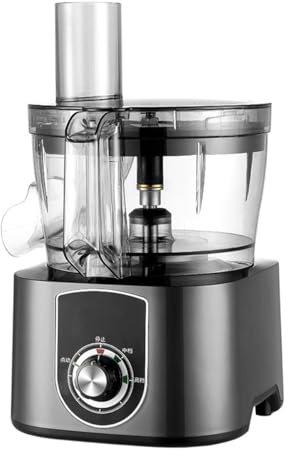 ERSDM Food Processor,600W 5L Multifunctional Commercial Electric Vegetable Dicer,Mixer,Crusher,Grinder,Citrus Juicer,for Ground meat/diced/shredded/sliced/food supplement,for Home Use