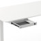 Yaasa Desk Drawer Desk Drawer, Black - Lockable Base Drawer A4 Desk with Felt and Pen Inlay - 5 kg Load Capacity - Drawer Box, Desk Base