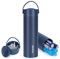 YOUSHARES 1-5 Plumas Nevera Medicamentos Portatil - 48H Nevera Insulina Viaje con Bolsa de Hielo Aprobada por la TSA, Estuche Plumas Insulina Isotermica para Viajes Largos y Diarios (Azul Marino)