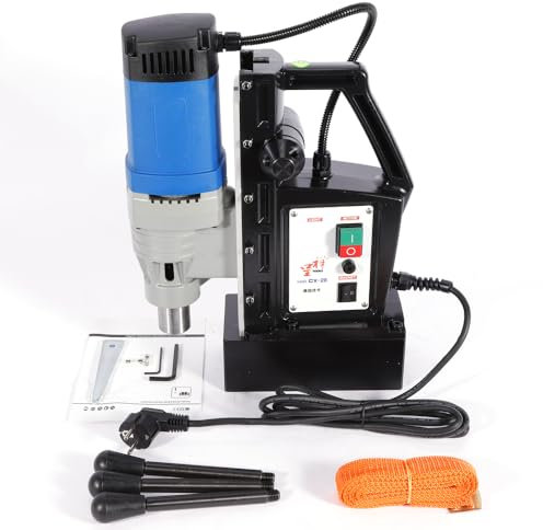 Magnetbohrmaschine 1680W Kernbohrmaschine 13800N MT3 Magnetic Drill Magnet Bohrmaschine 3-28mm