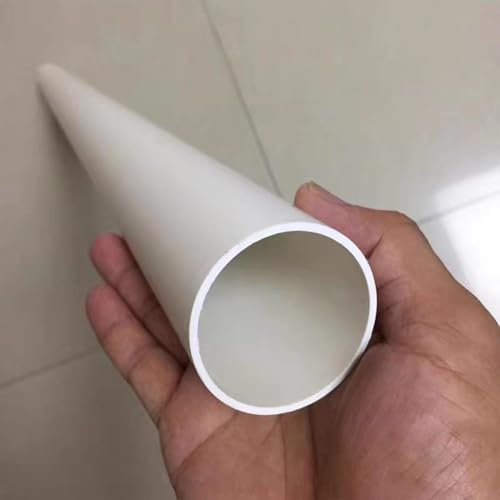 Pluviale pvc grondaia Tubo Di Scarico In PVC, Tubo Di Drenaggio Interrato Per Bagno/ Patio/ Vialetto/ Cortile/ Giardino, Tubo Di Drenaggio Per Grondaie Commerciali/ Residenziali(Dia 75 MM/3 In,L 1m/3.