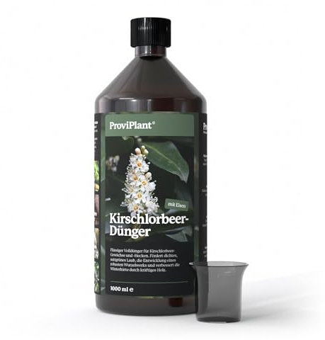 ProviPlant Fertilizante líquido especial de calidad profesional – Fabricado en Alemania (laurel de cereza, 1 litro)