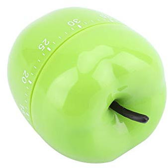 Mechanischer Küchen-Apfel-Timer – Klassischer Retro-Countdown-Timer Zum Kochen, Backen und Essenszubereiten – Langlebig, Einfach zu Bedienen, Perfektes für Köche und Hobbyköche