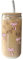 Huipalon Pink Bow Glass Cup Set With Wood Lid and Straw, 16 Oz Cute Coffee Cups, Aesthetic Transparent Cups, Gifts for Women Girls Friends