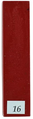 BATONS DE GOMME LAQUE/Résine dure pour la restauration traditionnelle. Permet le rebouchage des petits défauts, gerces, sur toutes surfaces soumises à contraintes. (N°16 ROUGE)
