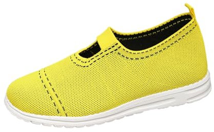 Chaussures Orthopédiques Femme Basket de Marche Mode et Sport Respirant Confort Chic Legere Running Tennis Gym Jogging Slip on Basquette Fitness Travail Course Outdoor Printemps Été Mailles Baskets