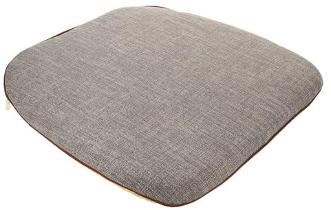 KICHOUSE Stuhlkissen aus Rattan Atmungsaktiv Büro Schreibtischstuhlkissen Essen Sitzung Stuhlkissen zum Sitzen Sitzkissen für Küchenstühle Stuhlpolster Schwamm Grey