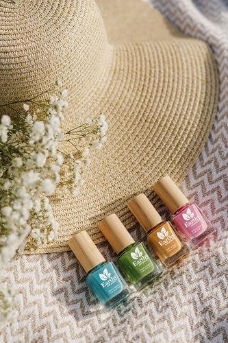 Earthy Nail Polish - Meadow Haze Collection 4 x 11ml/0.37fl oz