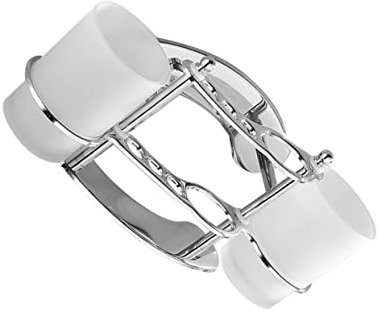 TOBBOMEY Soporte Inoxidable para Cepillos de Dientes Vaso Portacepillos de Baño Resistente de para Baños Pequeños