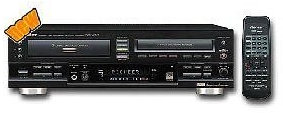 Pioneer PDR-W 739 CD-Player Schwarz, 4 Discs, 2 Kanäle, MP3, WMA, WAV, AAC, ALAC, 3,5 mm Klinke, 3,5 mm Buchse, Tragbar, Kopfhörer, Lautsprecher, Batterie und Power Adapter