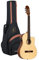 Ortega Guitars Guitare Classique Électro-Acoustique – 4/4, Slim Neck – Family Series – Housse Incluse – Épicéa / Acajou, Naturel (RCE125SN)