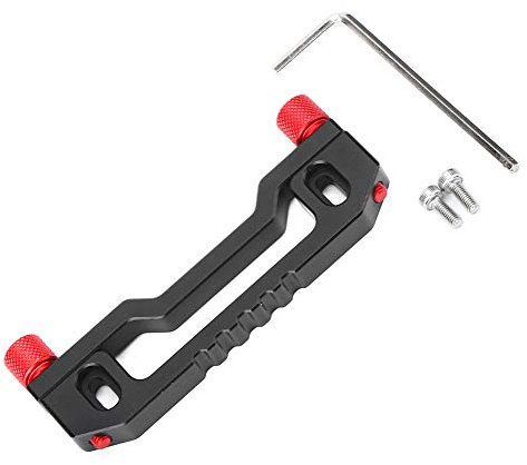 Qiilu Clip de câble de moniteur, fixateur d'interface haute définition de clip de câble de moniteur en alliage d'aluminium pour ATOMOS SHINOBI