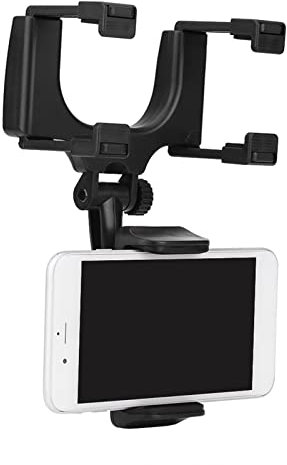 Bediffer 1 Stück Auto Rückspiegel Spiegelhalter Telefonhalter, Universal Auto Rückspiegel Telefonhalter Ständer für HTC GPS Smartphone, Fahrzeugtechnik/GPS & Sicherheit