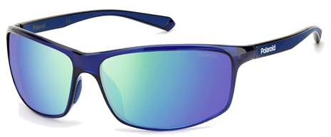 Polarois Sport Pld 7036/s PJP/5Z BLUE Sunglasses Unisex Polycarbonate, Standard, 63