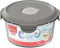 Boîte à Déjeuner Maped Picnik - Gris, 800 ml - Boîte Alimentaire en Verre Borosilicate, Étanche, Compatible Micro-Ondes, Four et Lave-Vaisselle, Empilable et Emboîtable