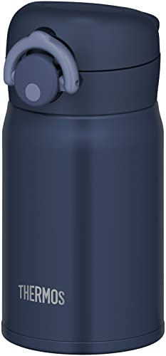 Thermos Water Bottle Vacuum Insulated Mobile Phone Cup 250ml Deep Navy Blue JOP-250 DPNV