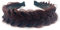 TOECWEGR Hairband Braided Hairpiece Messy Wide 2 Strands Fluffy Braids Wig with Tooth Women Headband Hair Bands