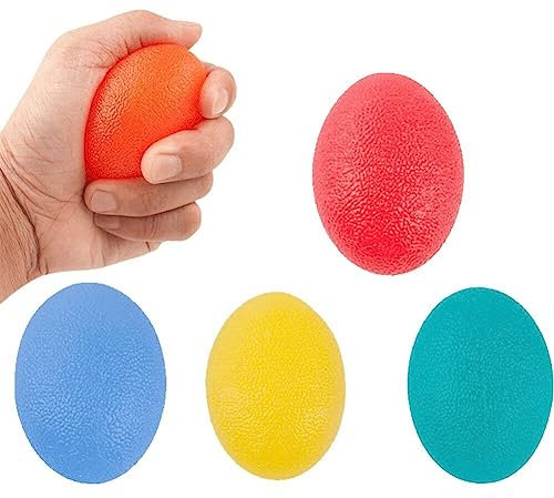 5 Pcs Grip Stärke Trainer Handball, Stressbällchen Für Arthritis Hand, Finger, Griff Stärkung Und Stressabbau